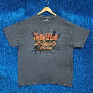 Jelly Roll Beautifully Broken Country T-Shirt Size Large